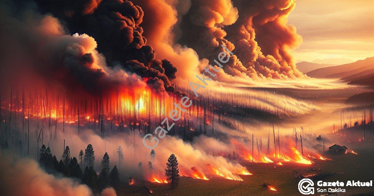 "Aydın Efeler'de Korkutan Yangın: Komşuların Dikkati Faciayı Önledi" başlıklı haber için fotorealist