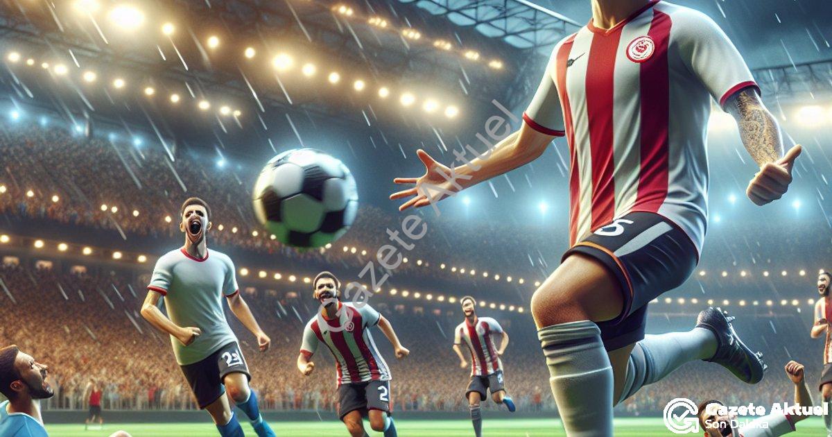 "Göztepe Deplasmanda Durdurulamıyor: Antalyaspor’u Devirdiler" başlıklı haber için fotorealistik, pr
