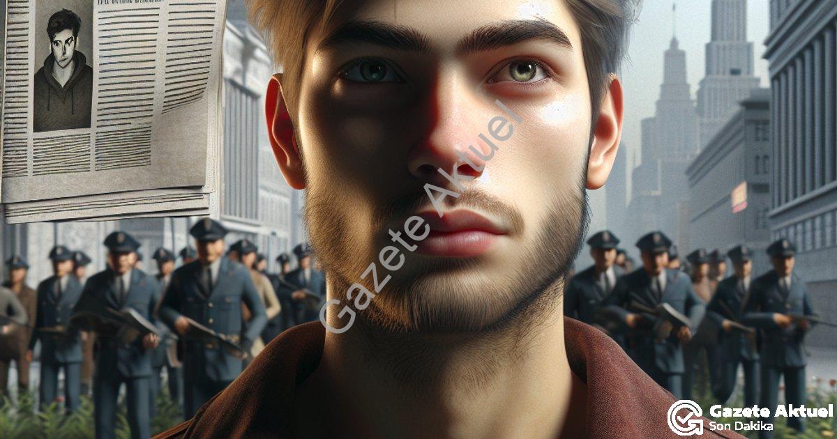 "Uşak'ta Yüreklere Su Serpen Haber: Kayıp Genç Sağ Salim Bulundu" başlıklı haber için fotorealistik,