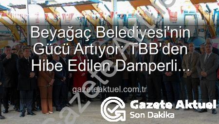 Beyağaç Belediyesi’nin Gücü Artıyor: TBB’den Hibe Edilen Damperli Kamyonet Filoya Katıldı